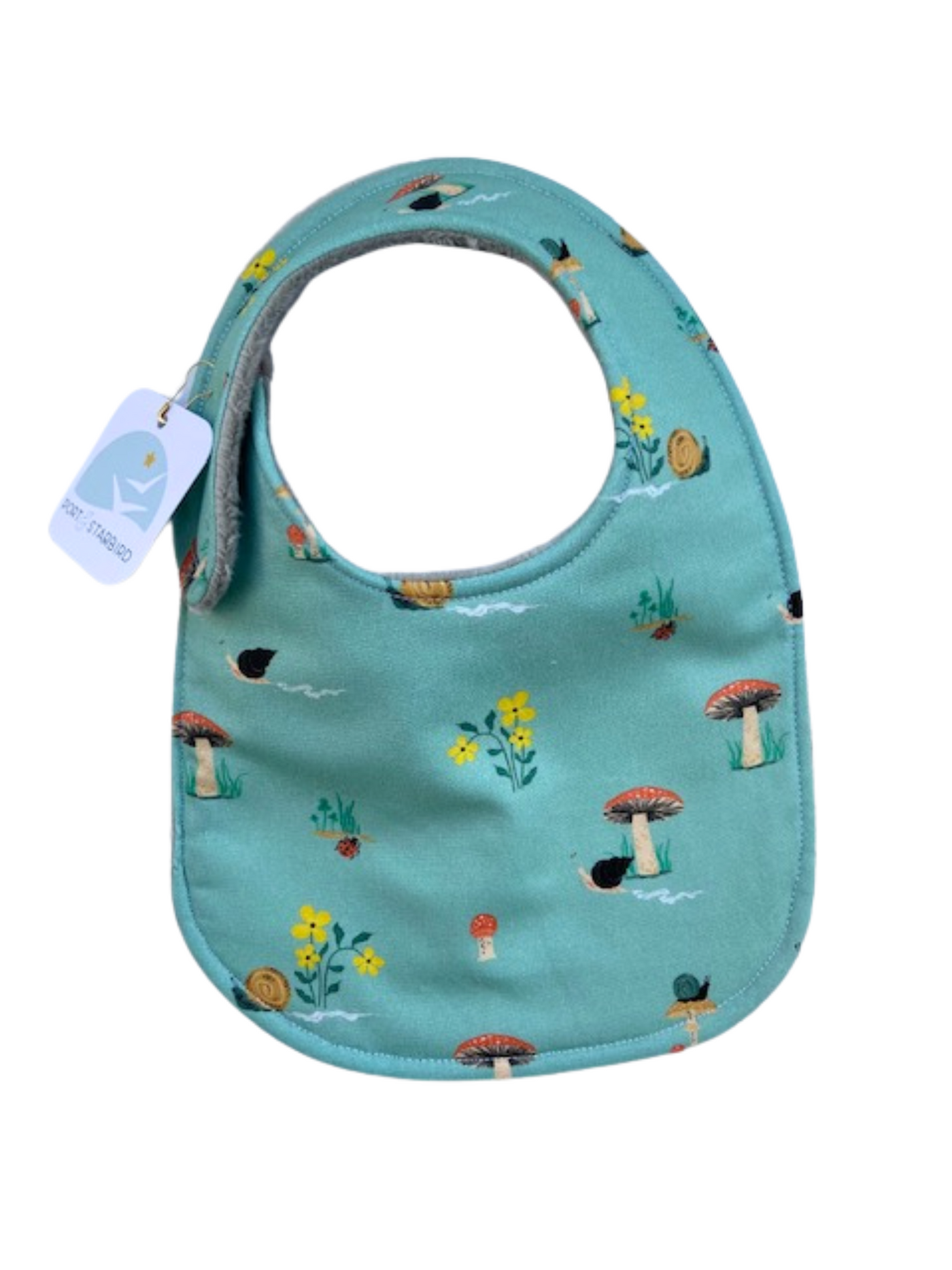 Mushroom Friends Bib