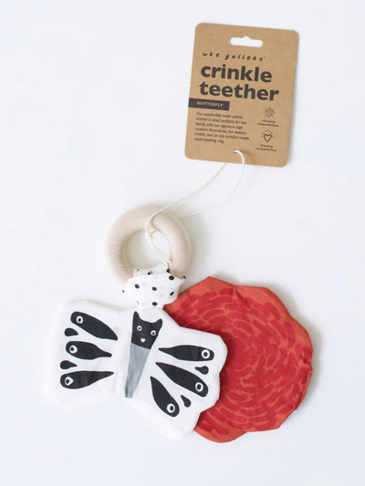 Butterfly Crinkle Teether