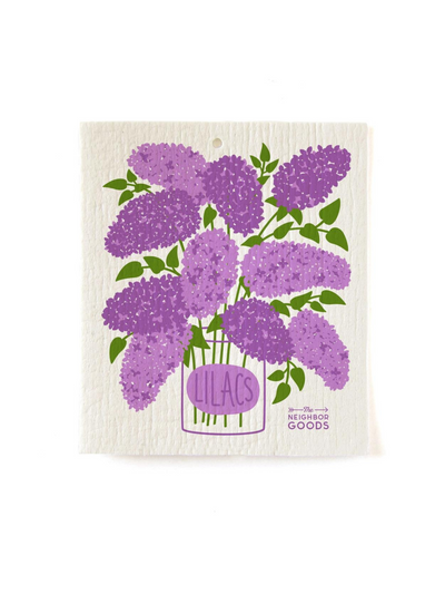 Edible Flowers Sponge Cloth - Set of 3