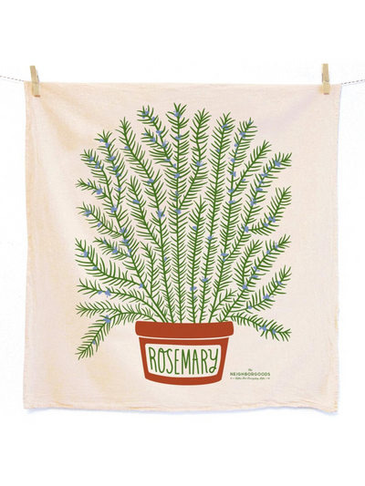 Rosemary & Fig (Rosemary, Fig) - Tea Towel Set of 2