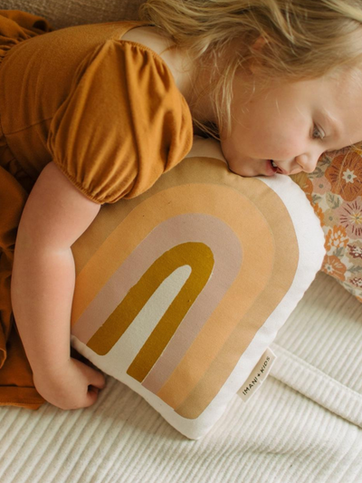 Lucky Rainbow Canvas Pillow