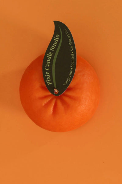 Tangerine Fruit Candle