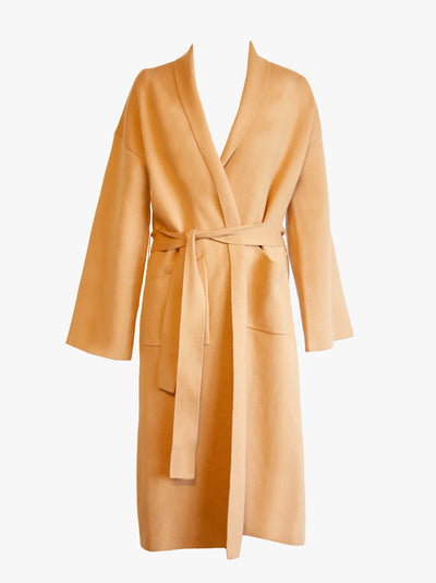 Brooke Sweater Coat in Camel