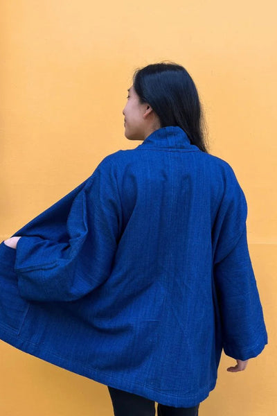 Guatemalan Indigo Kimono