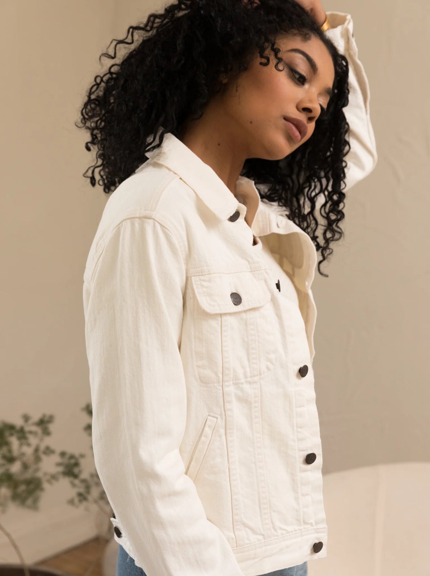 The Bailey Jacket in White